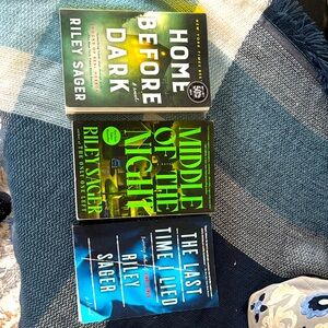 Riley Sager Book Set - Green, Blue Covers